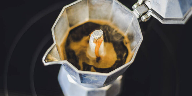 moka pot aparat preparare cafea